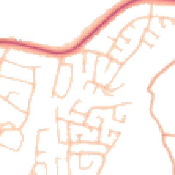 Daytime road noise heatmap for WS5 3DS