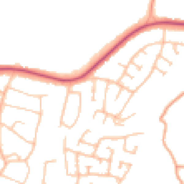 Daytime road noise heatmap for WS5 3DX