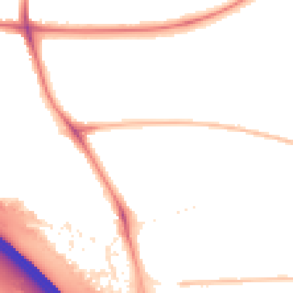 Night-time road noise heatmap for WS5 4ND