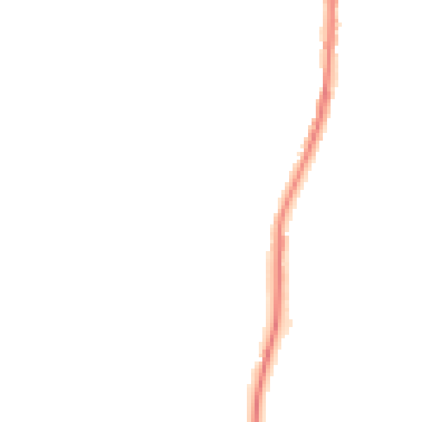 Night-time road noise heatmap for WS6 6AH