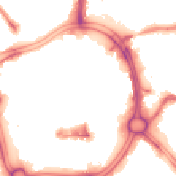 Night-time road noise heatmap for WV1 1AG