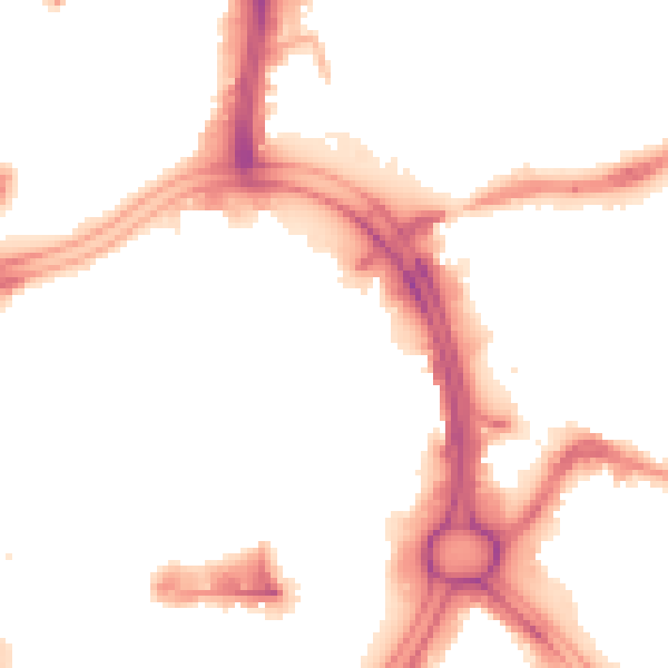 Night-time road noise heatmap for WV1 1EQ