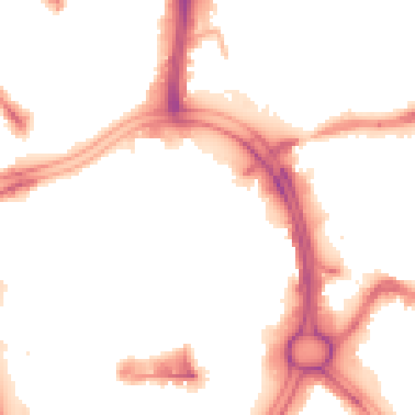 Night-time road noise heatmap for WV1 1HU