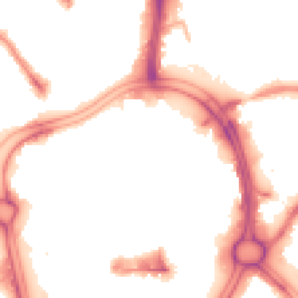 Night-time road noise heatmap for WV1 1LW
