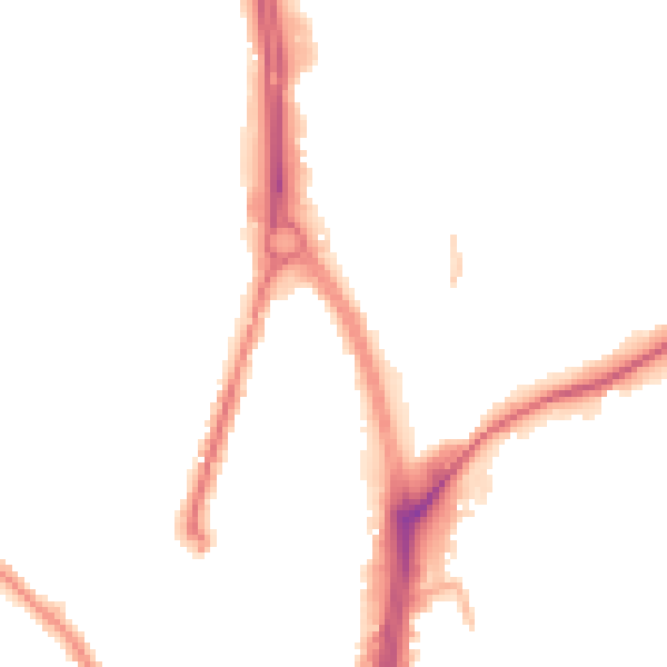 Night-time road noise heatmap for WV1 1QF