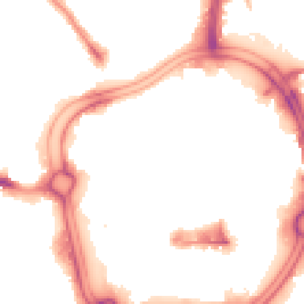 Night-time road noise heatmap for WV1 1RE