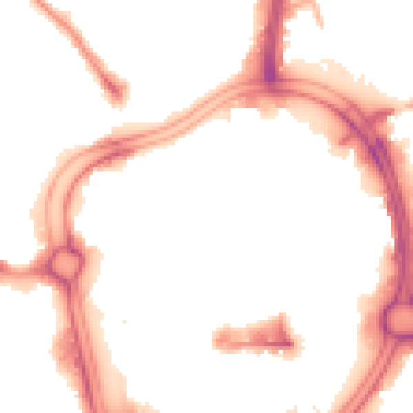 Night-time road noise heatmap for WV1 1TU