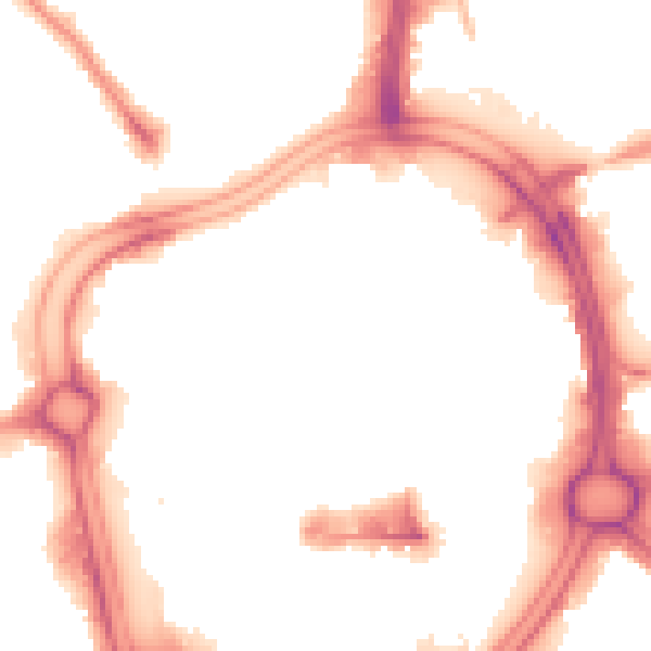 Night-time road noise heatmap for WV1 1TX