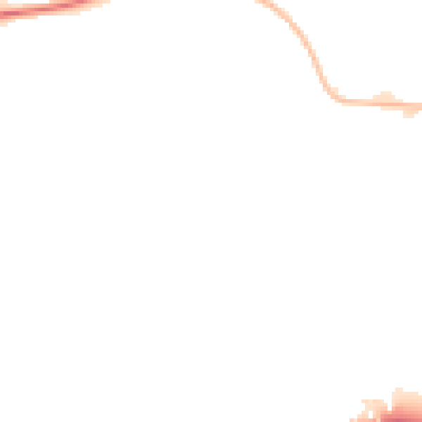 Night-time road noise heatmap for WV1 2AT