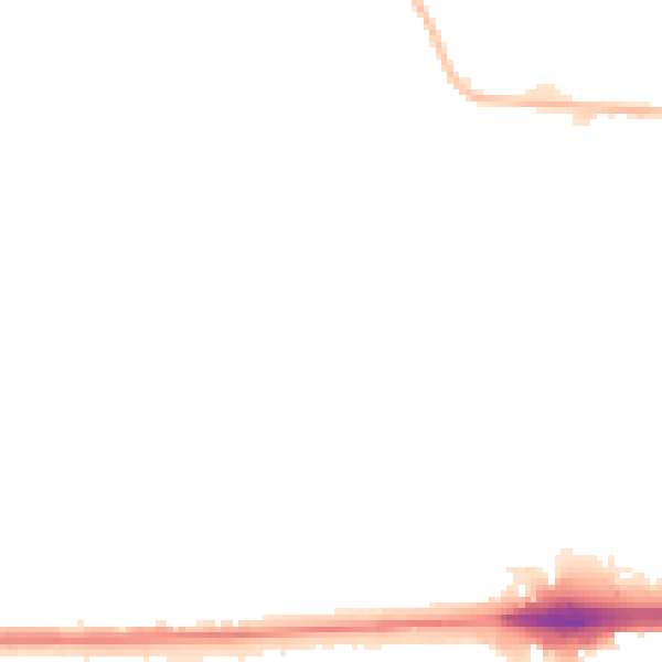 Night-time road noise heatmap for WV1 2AU