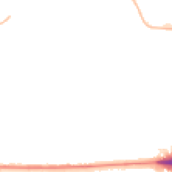 Night-time road noise heatmap for WV1 2BA