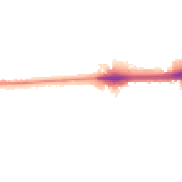 Night-time road noise heatmap for WV1 2UZ