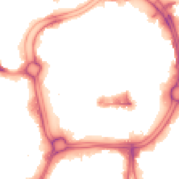Night-time road noise heatmap for WV1 3PR