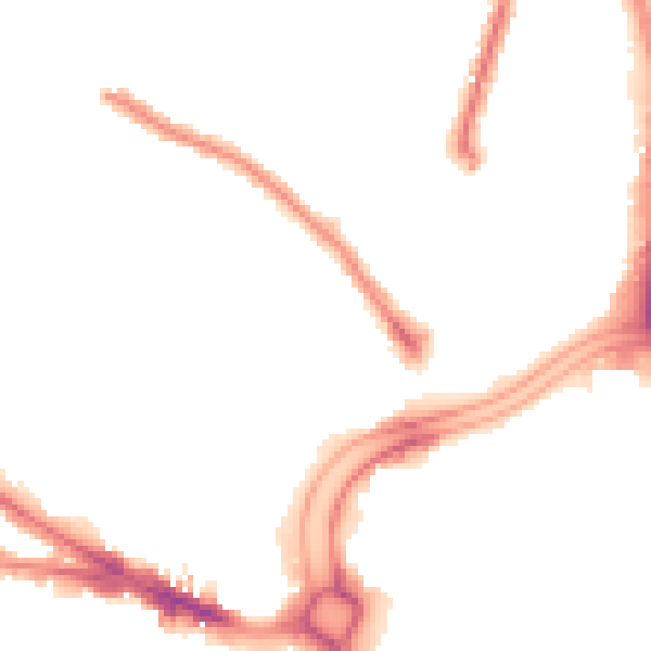 Night-time road noise heatmap for WV1 4AH