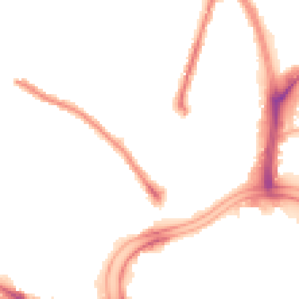 Night-time road noise heatmap for WV1 4AQ