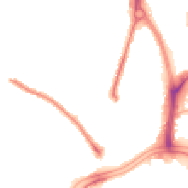 Night-time road noise heatmap for WV1 4RG