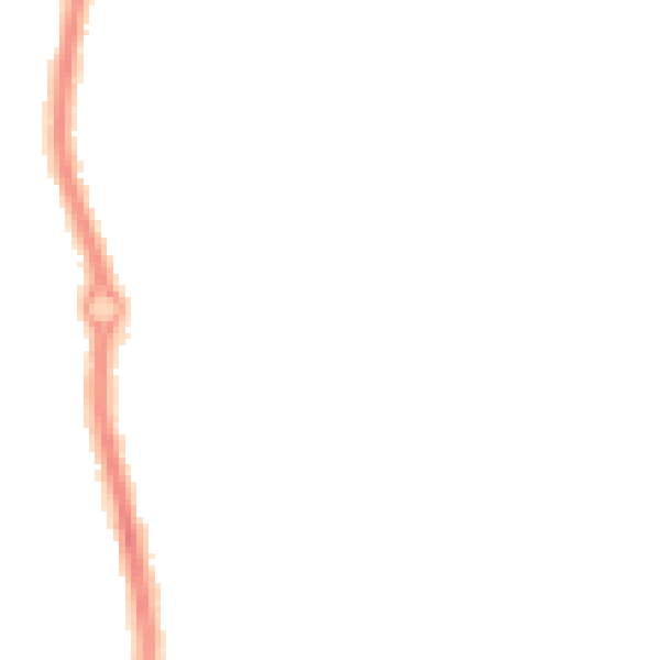 Night-time road noise heatmap for WV10 6GL