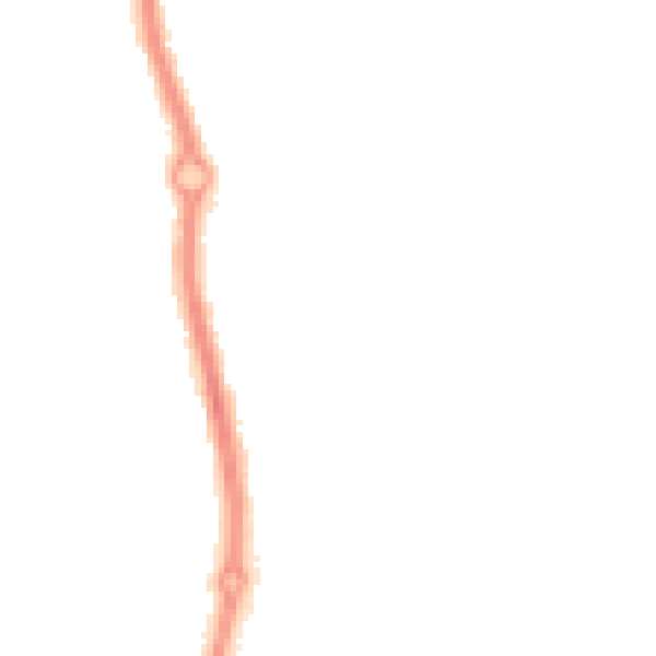 Night-time road noise heatmap for WV10 6GQ