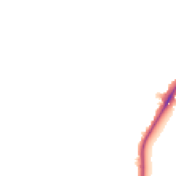 Night-time road noise heatmap for WV10 7TZ