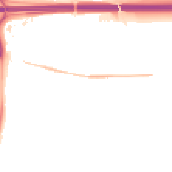 Night-time road noise heatmap for WV10 8TA