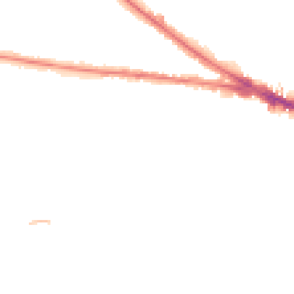 Night-time road noise heatmap for WV3 0AE