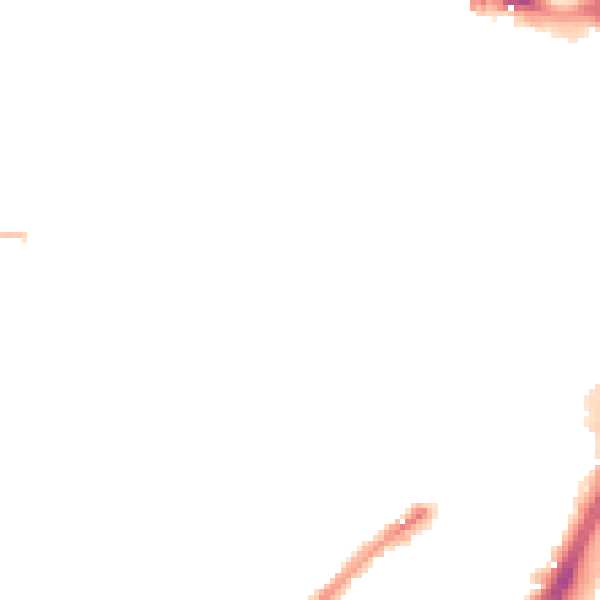 Night-time road noise heatmap for WV3 0AJ