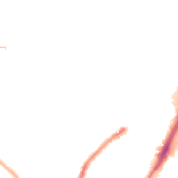 Night-time road noise heatmap for WV3 0AN