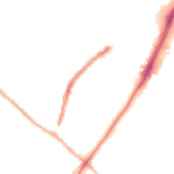 Night-time road noise heatmap for WV3 0EB
