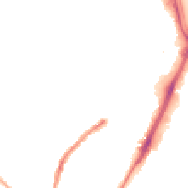 Night-time road noise heatmap for WV3 0EZ
