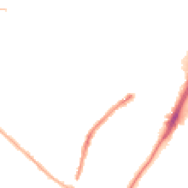 Night-time road noise heatmap for WV3 0HS