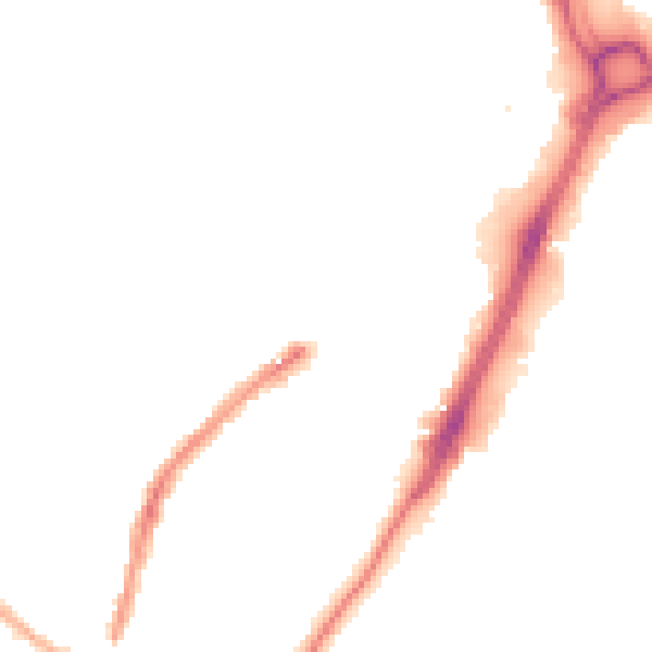 Night-time road noise heatmap for WV3 0LG