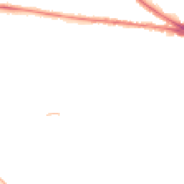Night-time road noise heatmap for WV3 0UN