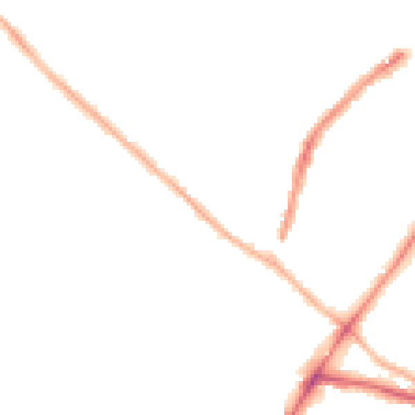 Night-time road noise heatmap for WV3 7BG