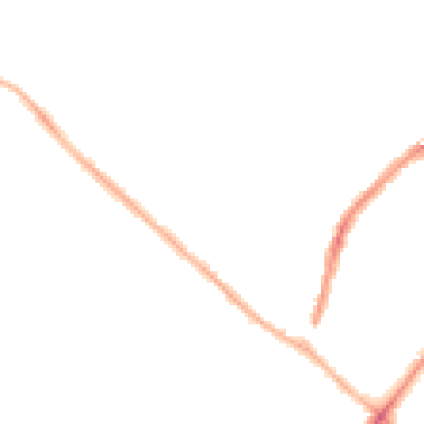 Night-time road noise heatmap for WV3 7NY