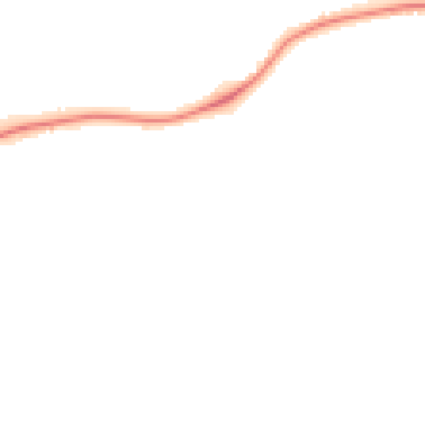 Night-time road noise heatmap for WV3 8LB