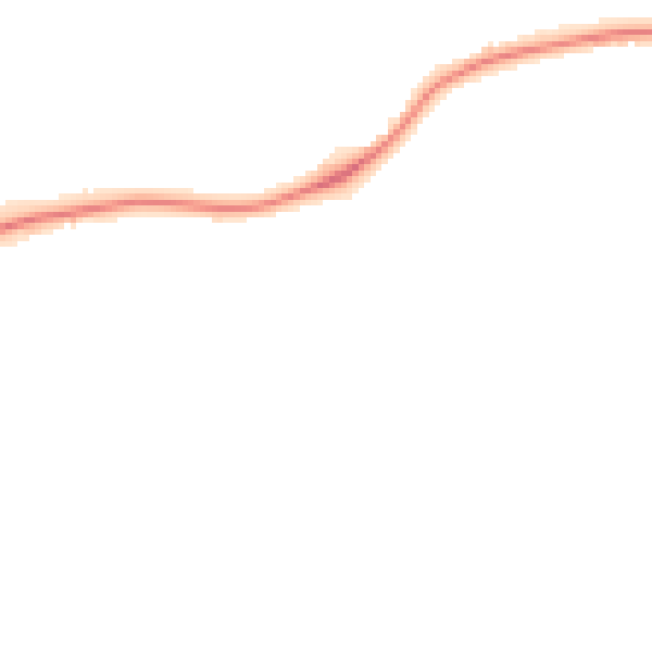 Night-time road noise heatmap for WV3 8LD
