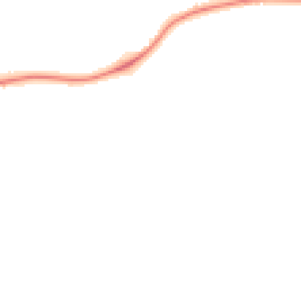 Night-time road noise heatmap for WV3 8LE