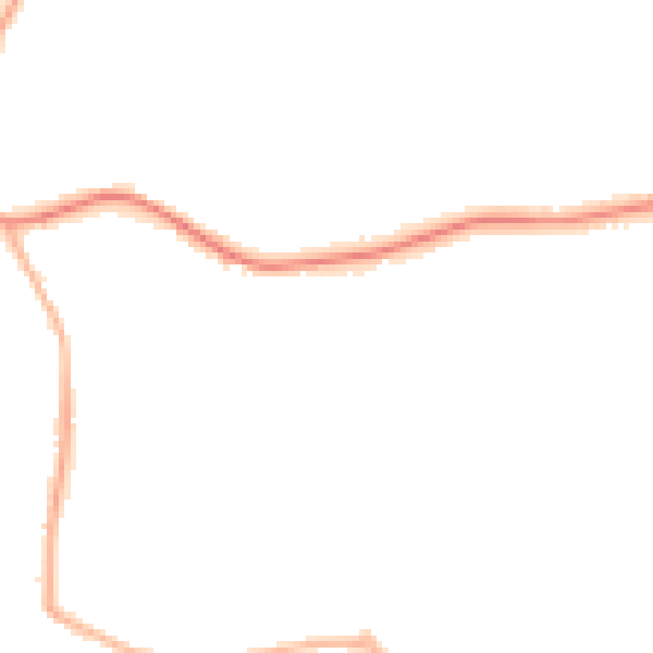 Night-time road noise heatmap for WV3 9DR