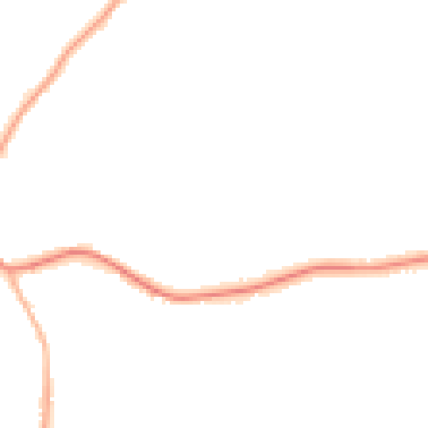 Night-time road noise heatmap for WV3 9EE