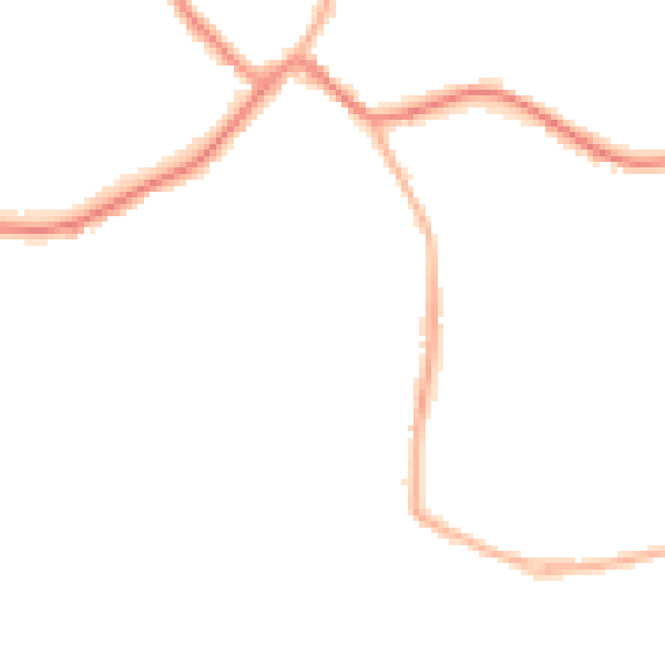 Night-time road noise heatmap for WV3 9HG