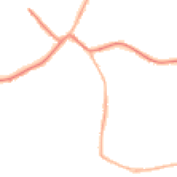 Night-time road noise heatmap for WV3 9HW