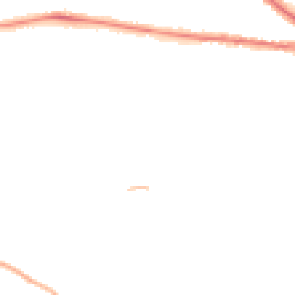 Night-time road noise heatmap for WV3 9RA