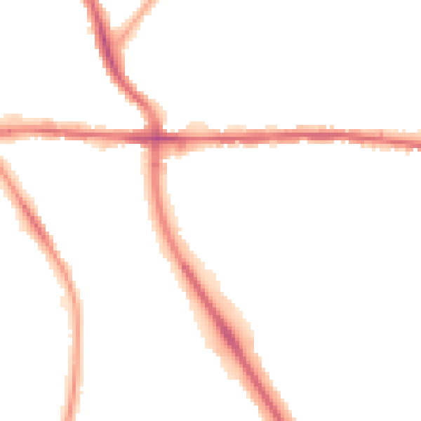 Night-time road noise heatmap for WV4 6DL