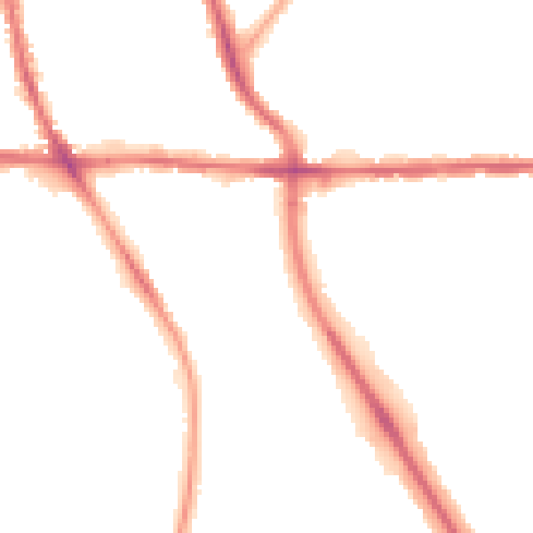 Night-time road noise heatmap for WV4 6RU