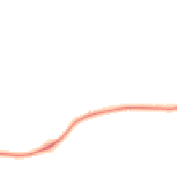 Night-time road noise heatmap for WV6 8NN