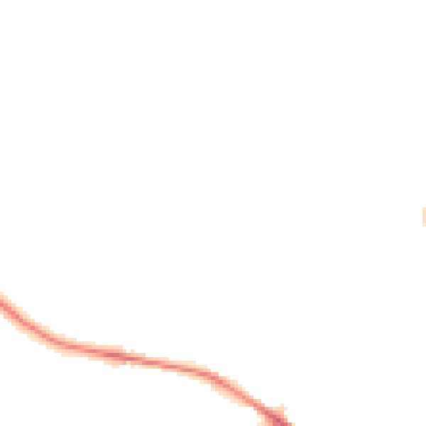 Night-time road noise heatmap for WV6 9AW