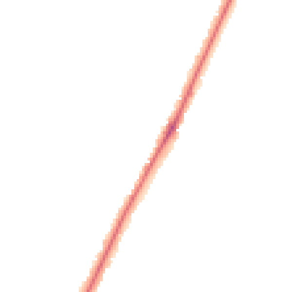 Night-time road noise heatmap for YO24 1QU