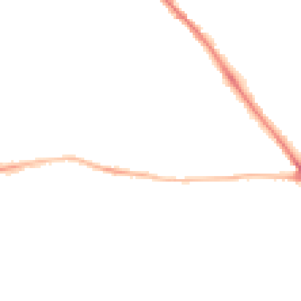 Night-time road noise heatmap for YO24 4EZ