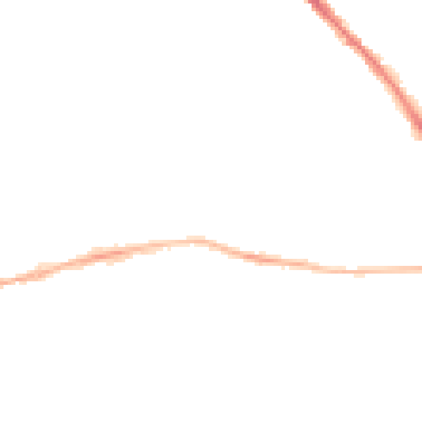 Night-time road noise heatmap for YO26 4LA