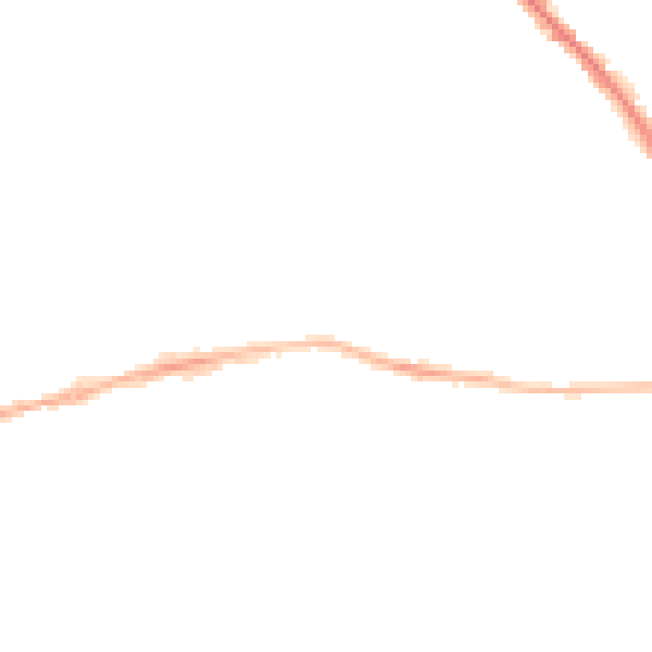 Night-time road noise heatmap for YO26 4LT